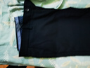 雅戈尔（YOUNGOR）休闲裤男DP棉免烫不易皱裤子自然垂顺易打理新品 VCDP329979AWB黑色 38 94A 实拍图