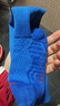 李宁（LI-NING）足球袜儿童长筒袜过膝防滑训练护腿板袜套高筒长袜子男晶蓝色-M 实拍图
