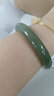 可玉可求11.11狂欢购和田玉手镯 青白玉镯子 寓意圈住一世安 亲朋好友礼物 约59毫米C5373 实拍图