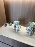 赟娅葫芦大象招财摆件创意陶瓷客厅电视柜酒柜轻奢装饰品乔迁新居礼品 白菜葫芦象一对 实拍图