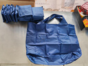 梦达威娅大容量防水买菜包购物袋折叠挎包超市环保袋轻便手提袋纯色牛津布 藏青/大号53*38+26cm【承重30斤】 实拍图