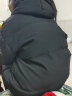 南极人90白鸭绒羽绒服男连帽冬季新款潮牌男士短款加厚保暖宽松冬装外套 黑色(防泼水) M/170(建议90-115斤) 晒单实拍图