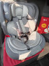 众霸（ZHONGBA）Lyb838 儿童安全座椅0-12岁汽车用 isize认证 婴儿宝宝可坐可躺 大陆升级定制版 荣耀灰 实拍图