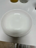 晟普纯白色骨瓷盘子菜盘家用圆形陶瓷盘白瓷盘深盘微波炉餐具饭盘单个 6英寸（直径15.6cm 高2.6cm） 实拍图
