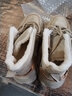 迪特丹马丁靴男秋冬季新款工装鞋男士高帮雪地靴百搭加绒加厚保暖棉鞋男 MD-998卡其色【加绒】 41 实拍图