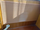 九锤暖气片罩百叶窗铝合金 地暖分水器遮挡罩家用出风口装饰百叶格栅 白色洞口尺寸600*1200 实拍图