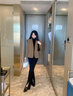 伊娅莎小西装外套女士气质短款小个子正装休闲修身显瘦今年流行西服上衣 咖啡色常规【三粒扣】 XL 推荐115-125斤 实拍图