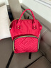 婧麒（JOYNCLEON）妈咪包妈妈背奶包双肩包多功能大容量外出时尚母婴包宝妈婴儿背包 红色-Jwc46493 实拍图