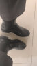 思加图冬季新款英伦风切尔西靴短靴粗跟黑色时装靴女靴子S3017DD3 幽光黑（单里） 36 晒单实拍图