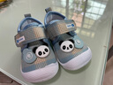 Radinka2025秋冬新款小童0-2岁宝宝学步鞋透气帆布软底休闲鞋叫叫鞋TYY 2277蓝色 19 码/内长13cm 偏小请按内长拍） 实拍图