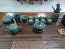 忘艺（WANGYI） 黑陶功夫茶具套装家用整套横行茶盘陶瓷茶杯茶壶办公室客厅家用 哥窑整套茶具套装 14头 实拍图