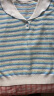 茵曼减龄针织衫2024夏女装新款海军领泡泡袖短袖横条纹上衣18322213 蓝白条 XL 晒单实拍图