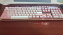 罗技（Logitech）K865机械键盘 无线键盘 104键全尺寸键盘 商务办公多设备长待机游戏电竞键盘 茱萸粉 实拍图