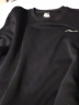 鸿星尔克卫衣男春秋舒适休闲跑步运动服上衣套头衫长袖圆领卫衣男装 【2024】正黑-常规款 4XL 实拍图