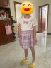 戴维贝拉（DAVE＆BELLA）戴维贝拉女童JK裙子套装儿童洋气夏装2023中大童学院风两件套 晒单实拍图