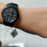 卡西欧（CASIO） 男女手表 学生运动简约石英中性小黑表 百搭休闲时尚小表盘 MW-59-1B 34mm日历款 实拍图