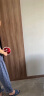 QER 智能自动清洁机家用无线拖把电动清洗机擦地板砖玻璃卫生间屋顶地板沙发汽车打蜡神器手持拖地机 中国红（官方标配） 实拍图