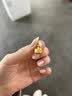小金屋珠宝黄金项链kt猫吊坠猫背熊项链hello kitty凯蒂猫足金999送女友礼物 黄金KT猫吊坠约1.3-1.4g/带证书 实拍图