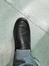 奥康官方男鞋四季通用款男士时尚商务休闲羊皮鞋百搭套脚柔软舒适鞋 黑色 40 实拍图