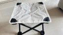 小魔折叠椅凳 马扎户外便携式折叠凳子 钓鱼高铁旅行排队神器 大号白 实拍图