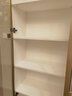 波克夏家具家具屋手办柜展示柜玩具模型展柜陈列柜家用透明玻璃防尘柜收纳柜 60cm长双门【白色】 包送装 实拍图