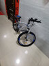 金武端自行车成人山地车公路赛车单车骑行变速超轻越野中学生初中青少年 旗舰版-辐条轮-黑蓝色 26寸27速 实拍图