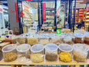 透明塑料密封桶食品级瓜子炒货散装亚克力收纳盒干果陈列展示盒 斜口圆形矮款25*25加厚款 实拍图