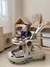oeny婴儿学步车预防O型腿2025新款多功能男女宝宝学走路手推车防侧翻 音乐餐盘+推杆+静音轮【旗舰咖】 7个月以上宝宝多功能学步助步 实拍图