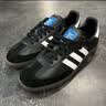 阿迪达斯（adidas）Samba T头德训防滑休闲时尚百搭男女款运动板鞋B75807黑色 40 实拍图