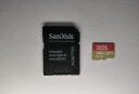 闪迪（SanDisk）256GB TF（MicroSD）内存卡 U3 V30 4K A2 兼容运动相机和无人机存储卡 读速高达190MB/s 实拍图