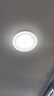 雷士（NVC）LED吸顶灯圆形卧室灯具书房阳台灯吊顶玄关过道灯吸顶灯三防灯 12W -led白光-直径26cm 实拍图