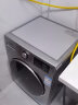 惠而浦（whirlpool）新生系列 10公斤全自动变频滚筒洗衣机 双模烘干洗烘一体机 顽渍净 特渍洗 护色洗 PEDOT全触控屏 【高温除菌螨】 EWDC406220RS星空银 实拍图