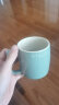 珐宝（staub）咖啡杯系列陶瓷马克杯牛奶杯早餐杯办公水杯子拿铁杯下午茶 拿铁杯350ml 尤加利绿 晒单实拍图
