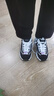 斯凯奇（Skechers）女鞋春秋2025新款经典熊猫鞋轻便运动鞋休闲鞋厚底增高老爹鞋女 黑色/白色-BKW/女 38 实拍图