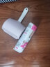 NittoCOLOCOLO日本进口粘尘纸粘毛器衣服除毛刷宠物毛多用途黏滚替换装 8cm 90撕 1个 衣物粘毛器一个(粉色) 实拍图