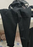 与狼共舞【吸汗透气】休闲裤男新疆长绒棉弹力舒适通勤百搭男士休闲长裤子 101-黑色（常规） 34 86A 实拍图