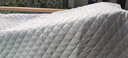 罗兰家纺 抗菌床垫软垫家用可水洗薄款席梦思保护垫 可折叠防滑垫被褥四季 抗菌防滑保护垫白色 150x200cm【抗菌环保 双重防滑】 实拍图