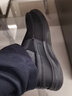 斯凯奇（Skechers）男鞋夏季休闲皮鞋柔软舒适正装皮鞋简约百搭商务鞋8790007 全黑色/BBK 40 实拍图