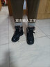 全洲狼 雪地靴男冬季新款东北棉鞋男大码抗寒防水加绒保暖轻便防滑靴子 黑色棉鞋-普通版 加绒 39 (245mm) 实拍图