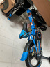 永久儿童自行车可折叠男女孩2-3-4-6-10岁脚踏车中小童宝宝童车 蓝 【避震一体轮＋加宽闪轮】可折叠 16寸 实拍图