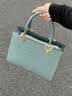 皮尔保罗生日礼物送妈妈包包女包2026年新款大容量斜挎包轻奢真皮手提包 蓝色【头层牛皮】 实拍图