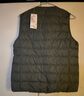 无印良品 MUJI 男式 便携式 无领 羽绒背心 羽绒马甲 ADD01C2A 黑色 M (170/92A) 实拍图