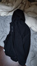 安踏防泼水加绒保暖外套男士秋冬季款梭织连帽通勤跑步运动夹克衣服 【防泼水加绒保暖】基础黑-5 3XL / (190) 适合170-180斤 实拍图