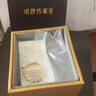 明牌珠宝平安无事戒 足金古法黄金素圈对戒戒指女AFM0156工费150 戒指 12号 约2.14克 实拍图
