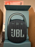 JBL CLIP4 无线音乐盒四代 蓝牙便携音箱 低音炮 户外迷你音响 防尘防水 超长续航 一体式卡扣 蓝色 实拍图