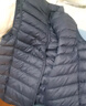 鸭鸭（YAYA）反季冬装羽绒马甲男女轻薄款修身短款保暖运动休闲冬季外套KXM 藏青色 2XL （男女款） 实拍图