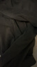 探拓（TECTOP）抓绒衣 户外加厚保暖男抓绒衣纯色立领半开衫柔软舒适抓绒衣 MZRY033 男款黑色 XL 实拍图