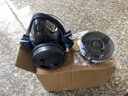 SHIGEMATSU日本进口TW01SC防尘防毒面具电焊打磨喷漆甲醛防工业粉尘面罩 幻影黑色+T2防尘滤盒 实拍图