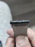 积优（JEAYOU）表带真皮男士手表带男女通用款牛皮适用卡西欧西铁城天王天梭浪琴万国阿玛尼美度欧米茄蝴蝶扣DW 黑色黑线+【配银色针扣】 A表耳间距21mm ；B表扣间距18mm 实拍图