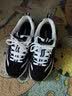 斯凯奇（Skechers）黑白金熊丨男女老爹鞋复古熊猫鞋情侣风潮流增高运动休闲896204 【女款】黑色/金色/BKGD(黑金) 36 (女36码及以下参考选择大半码) 实拍图